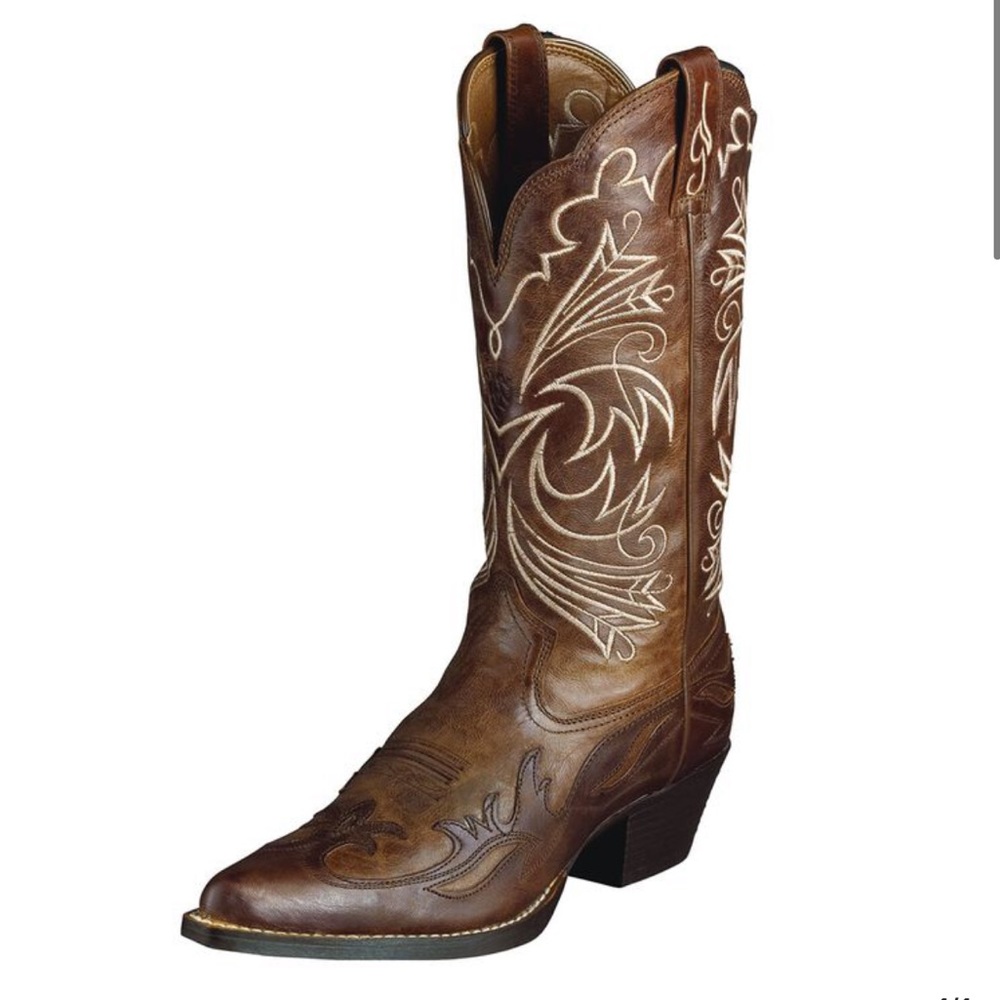 Ariat Heritage Western J Toe Wingtip Boot 10005920